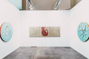 <a href='/art-galleries/victoria-miro-gallery/' target='_blank'>Victoria Miro</a> at Art Basel in Miami Beach 2015 – Photo: © Charles Roussel & Ocula